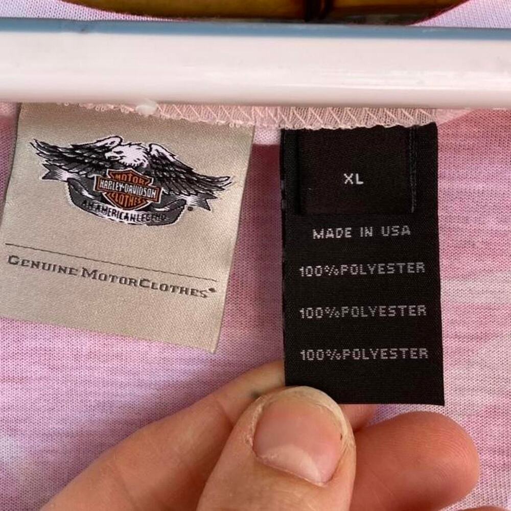 Harley Davidson pink and orange tank - Picture 4 of 8
